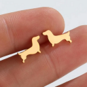 Dachshund earrings 